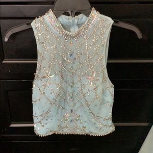 Two piece dress.